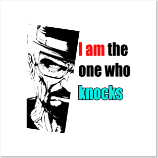 I Am The One Who Knocks Heisenberg Posters and Art